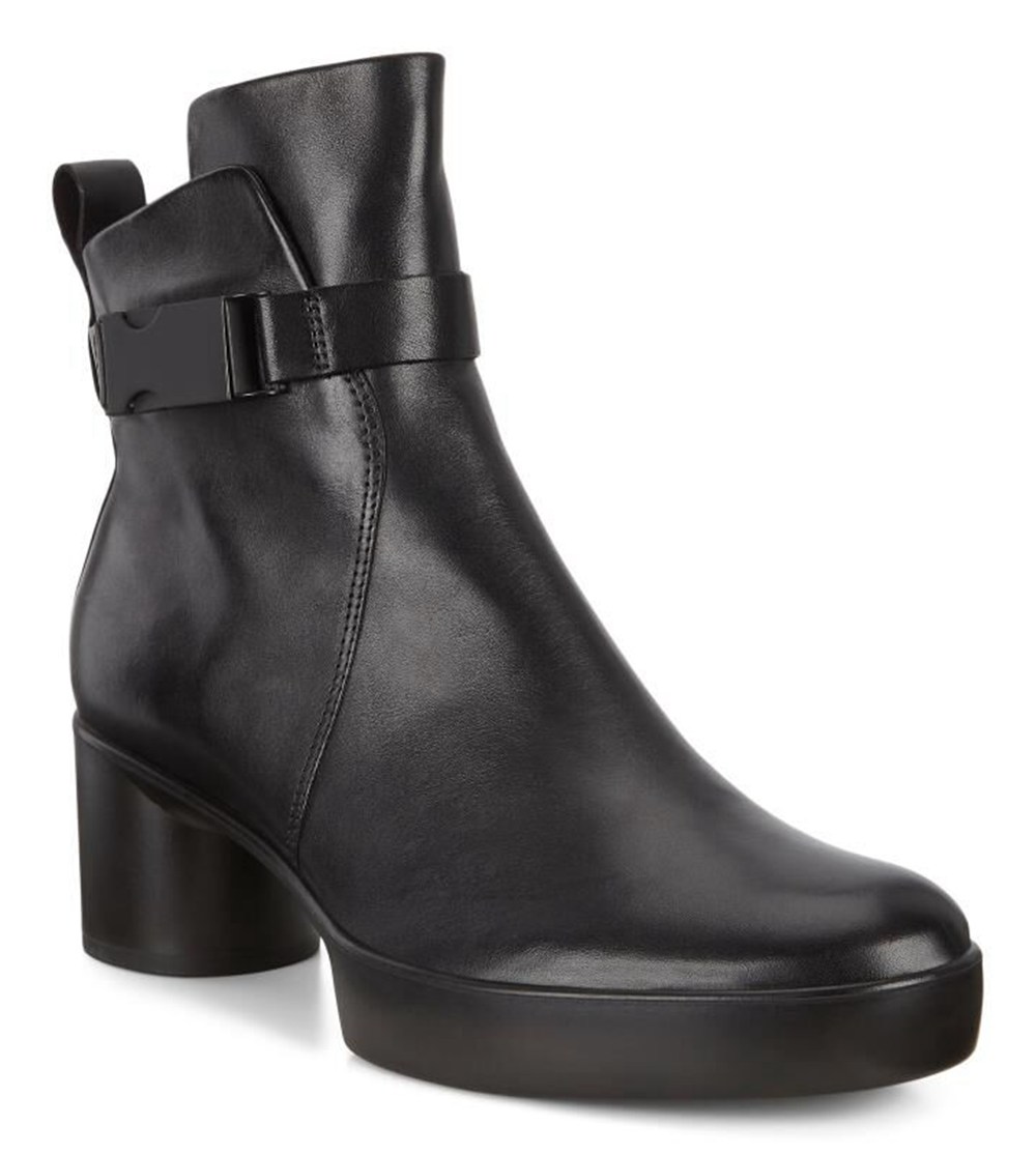 Botas Mujer - ECCO Shape Sculpted Motion 35 Mid-Cut - Negros - XDR417086